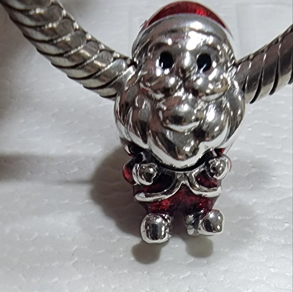 Pandora Playful Santa Charm
